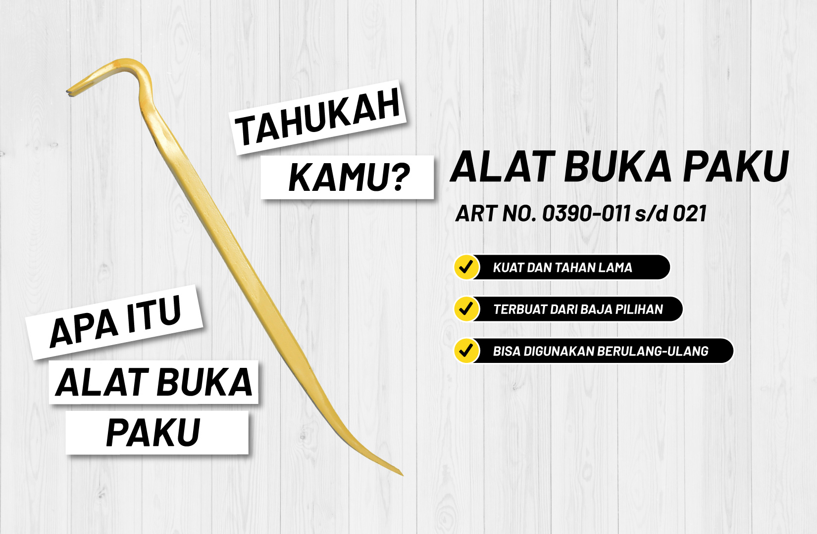 Alat Buka Paku