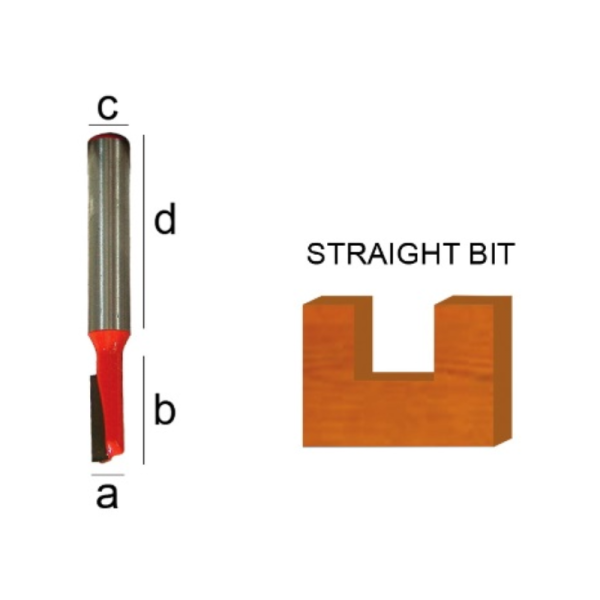 Router Bits 101 Series ( One Flute ) Tungsten Carbide Tipped