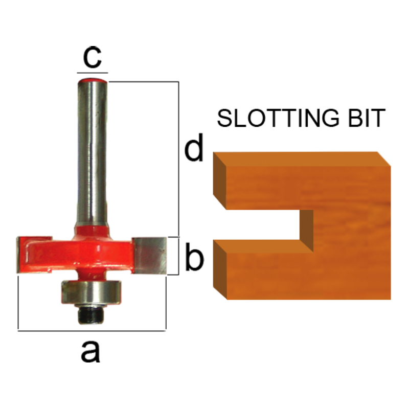 Router Bits 307 Series ( Two Flute ) Ball Bearing Guide