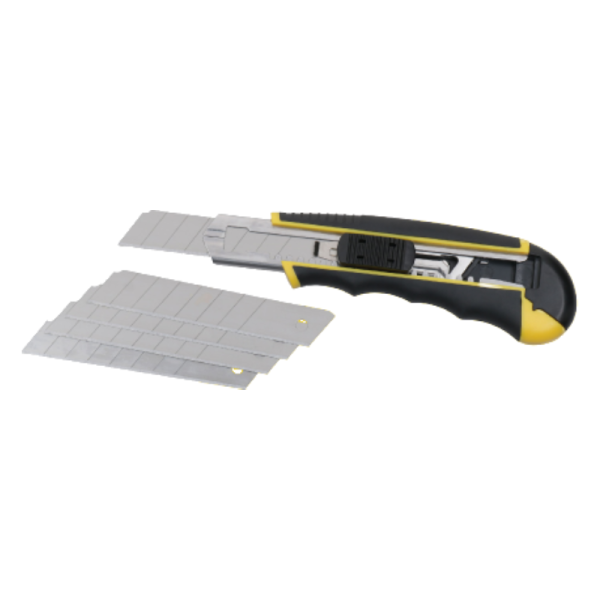 Cutter Handle Plastic + 5 Pcs Blade