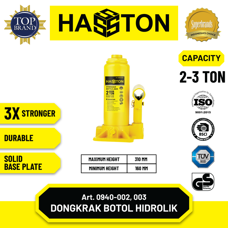 Dongkrak Botol Jack Multi Position