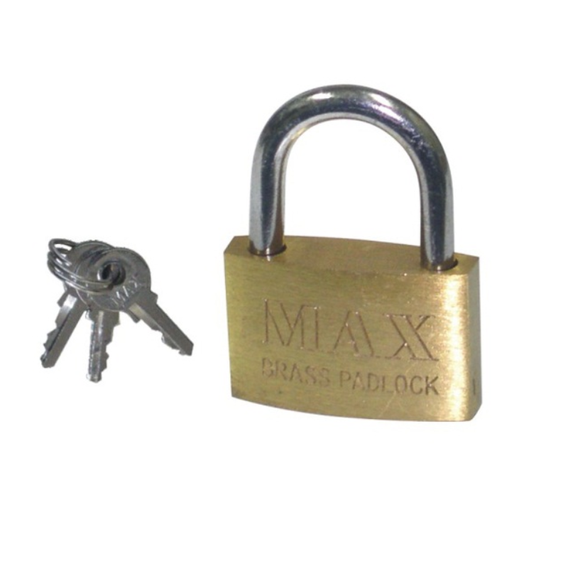 Gembok Kuningan Tipis Max