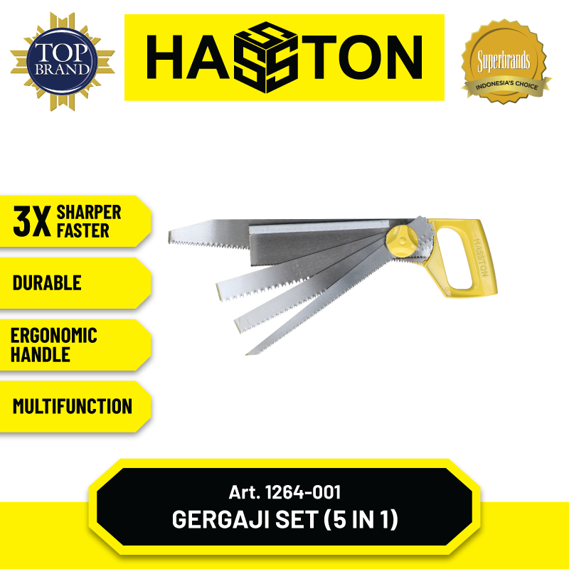 Gergaji Set 5 Macam Gg.Besi