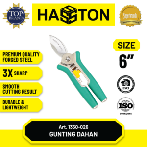 Gunting Taman Kepala Bulat