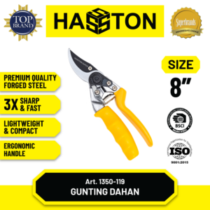 Gunting Bunga Auto rotating Handle Gg. Kuning