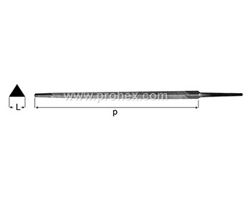 Kikir Slim Taper & Double Extra Slim Taper ( Segitiga )