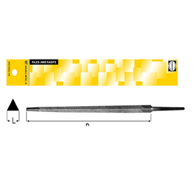 Kikir Slim Taper Blister