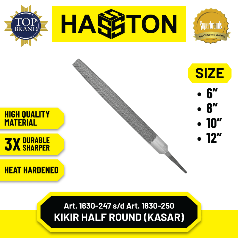 Kikir Half Round Blister