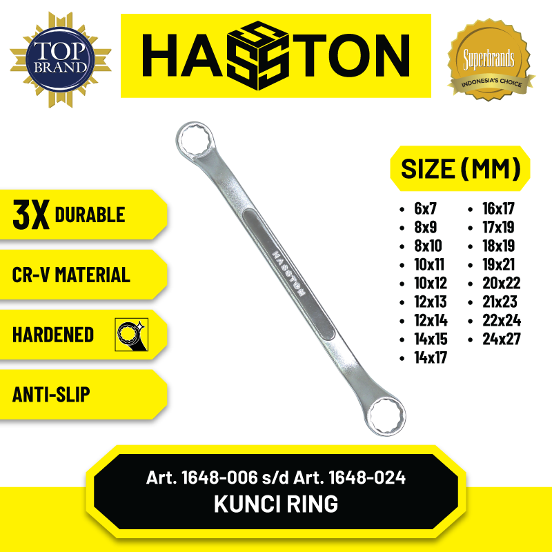 Kunci Ring Chrom ( Mdl.Tulang )