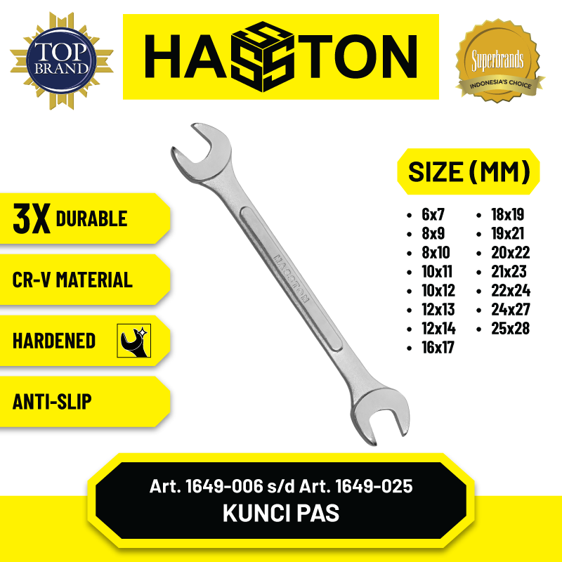 Kunci Pas Chrom ( Mdl.Tulang )