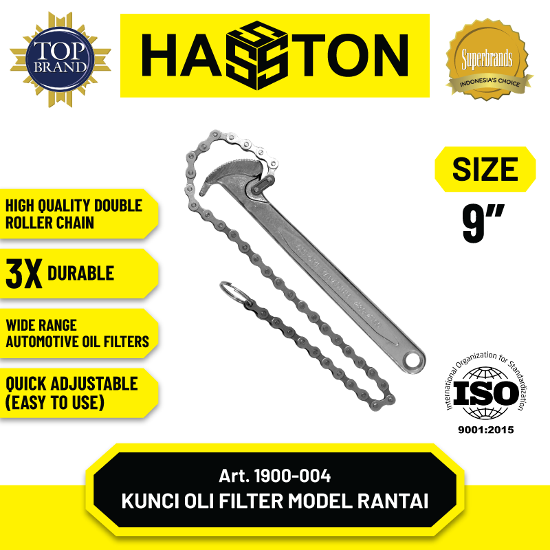 Kunci Oli Filter Model Rantai