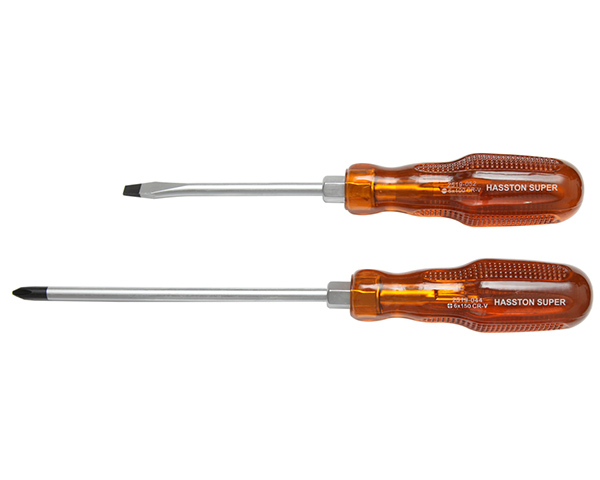 Obeng Plastik Handgrip Bintik CRV Whisky