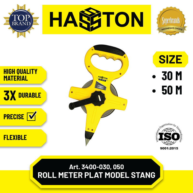 Roll Meter Plat Mdl. Stang