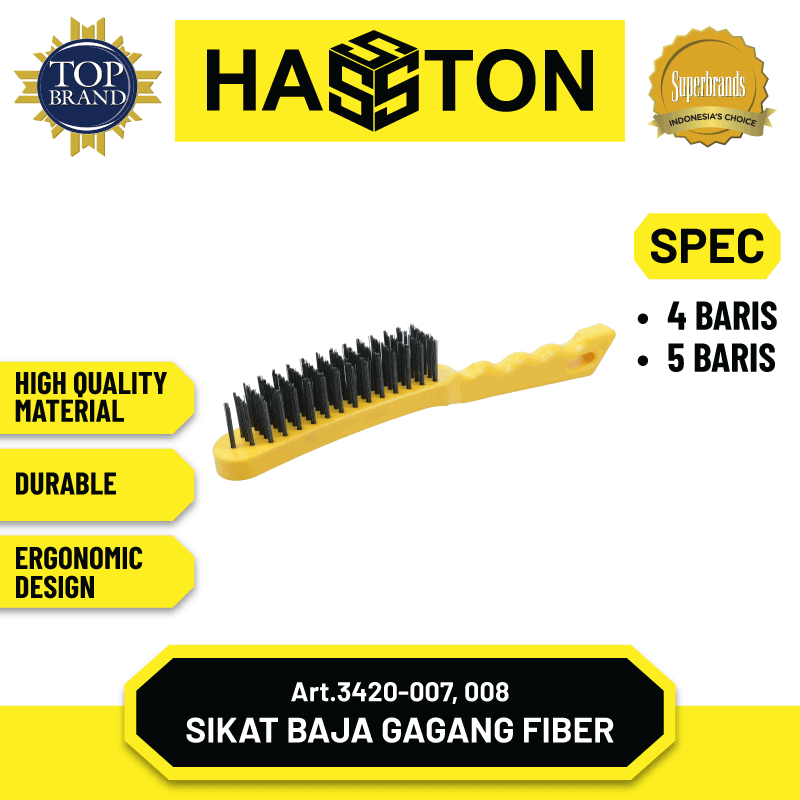 Sikat Baja Gg. Fiber