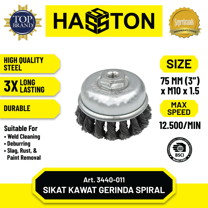 Sikat Mangkok mdl.Spiral