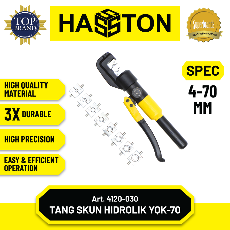 Tang Skun Hidraulis YQK – 70 (Box PVC)