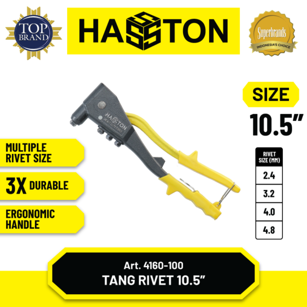 Tang Rivet Enats Tang Rivet Hitam - Hasston