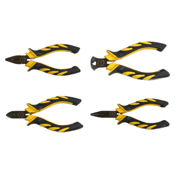 Tang Mini Set 4 Pcs Super Peg. Kuning-Hitam