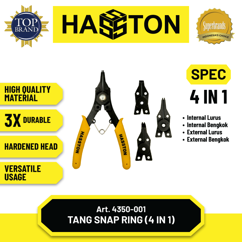 Tang Snap Ring Set (4 Head)