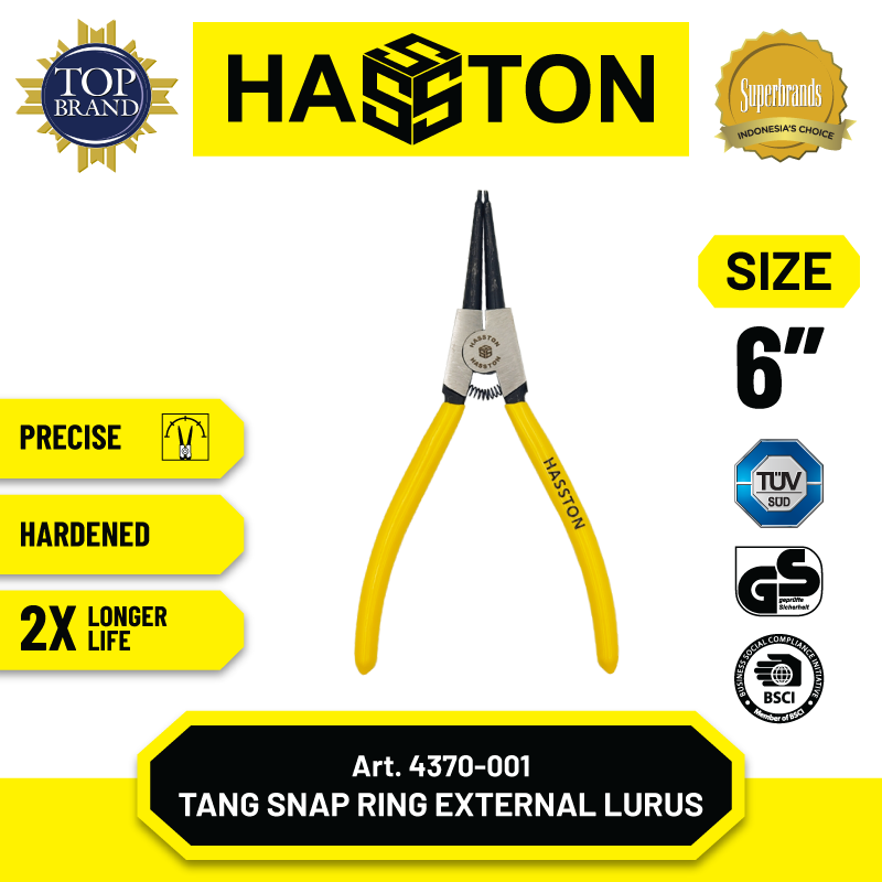 Tang Snap Ring Lurus dan Bengkok