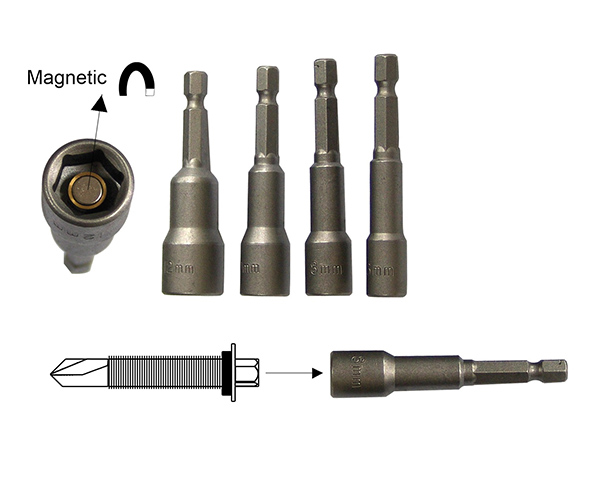 Stang Baut Magnetic / Magnetic Nut Setter