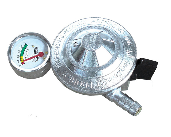 Regulator LPG Crom w/ Meter